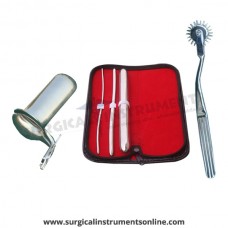 Hegar uterine dilator 3 pieces set,3-4, 7-8, 17-18, pinwheel, collin large